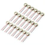 Uxcell Piezo Transducers High Sensitivity Brass Ceramic 20-0