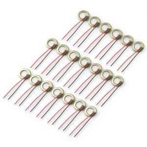 Uxcell Piezo Transducers High Sensitivity Brass Ceramic 20-0