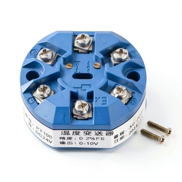 RTD PT100 Temperature Sensor Transmitter 24V DC uxcell-0