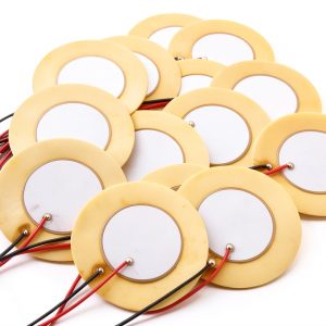 Audiowell Piezo Transducer Brass 41mm CBG Pickup Contact Mic-0