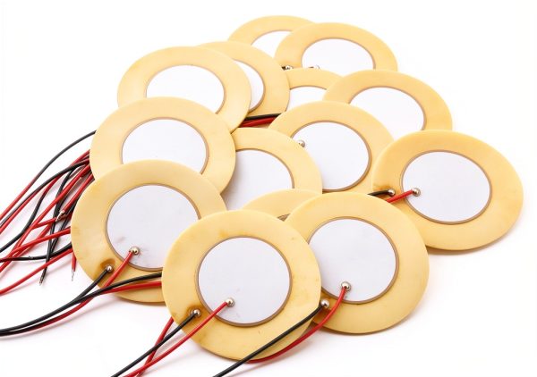 Audiowell Piezo Transducer Brass 41mm CBG Pickup Contact Mic-0