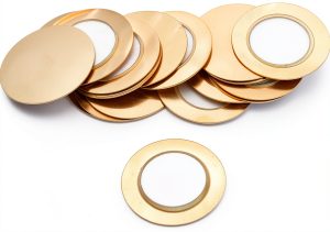 Piezo Buzzer Disc 20mm Gold Tone Ceramic uxcell Transducer-0