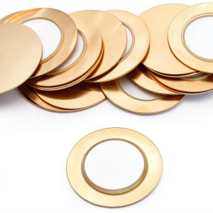 Piezo Buzzer Disc 20mm Gold Tone Ceramic uxcell Transducer-0