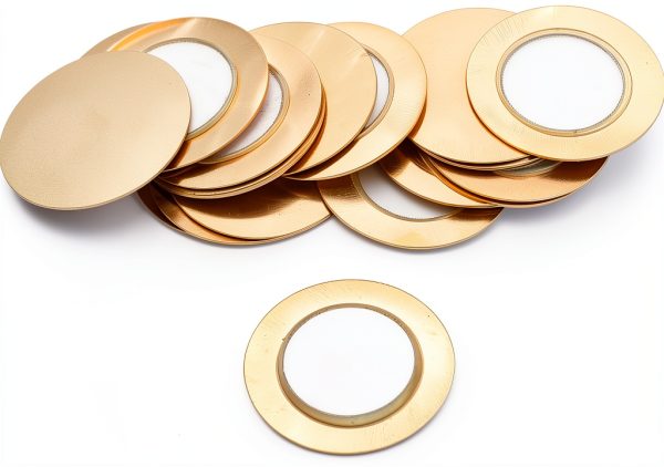 Piezo Buzzer Disc 20mm Gold Tone Ceramic uxcell Transducer-0