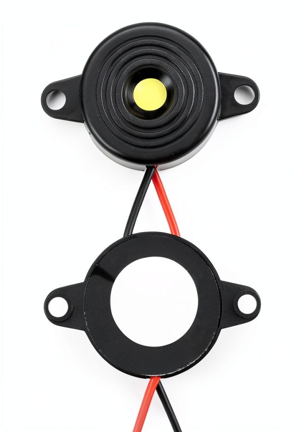 QWORK Piezo Transducer ABS Buzzer 12V 20 Pcs Set-2