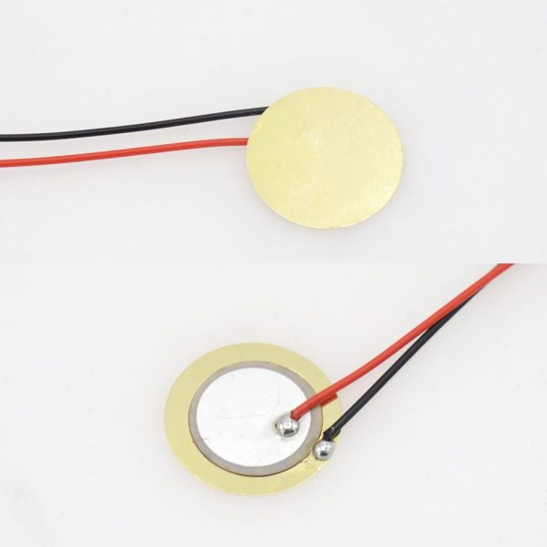 Cheerock Piezo Transducer Brass Ceramic 20mm 27mm DIY-3