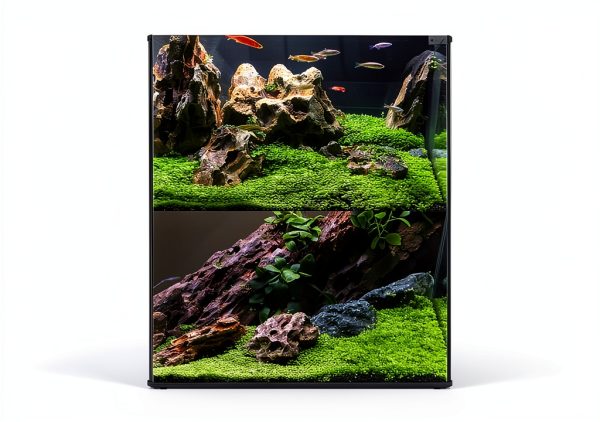 Aquarium Plant YIZIMONA Mini Leaf and Long Hair Grass 10g+8g Carpet-3
